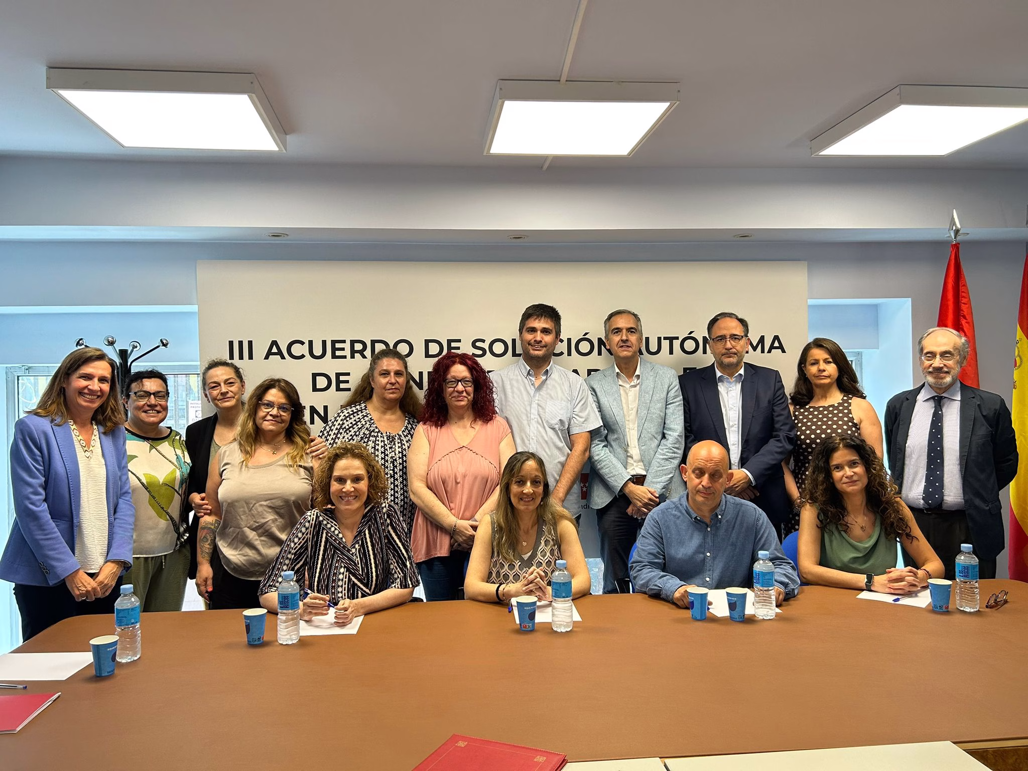Firma del nuevo convenio de Oficinas y Despachos de la Comunidad de Madrid